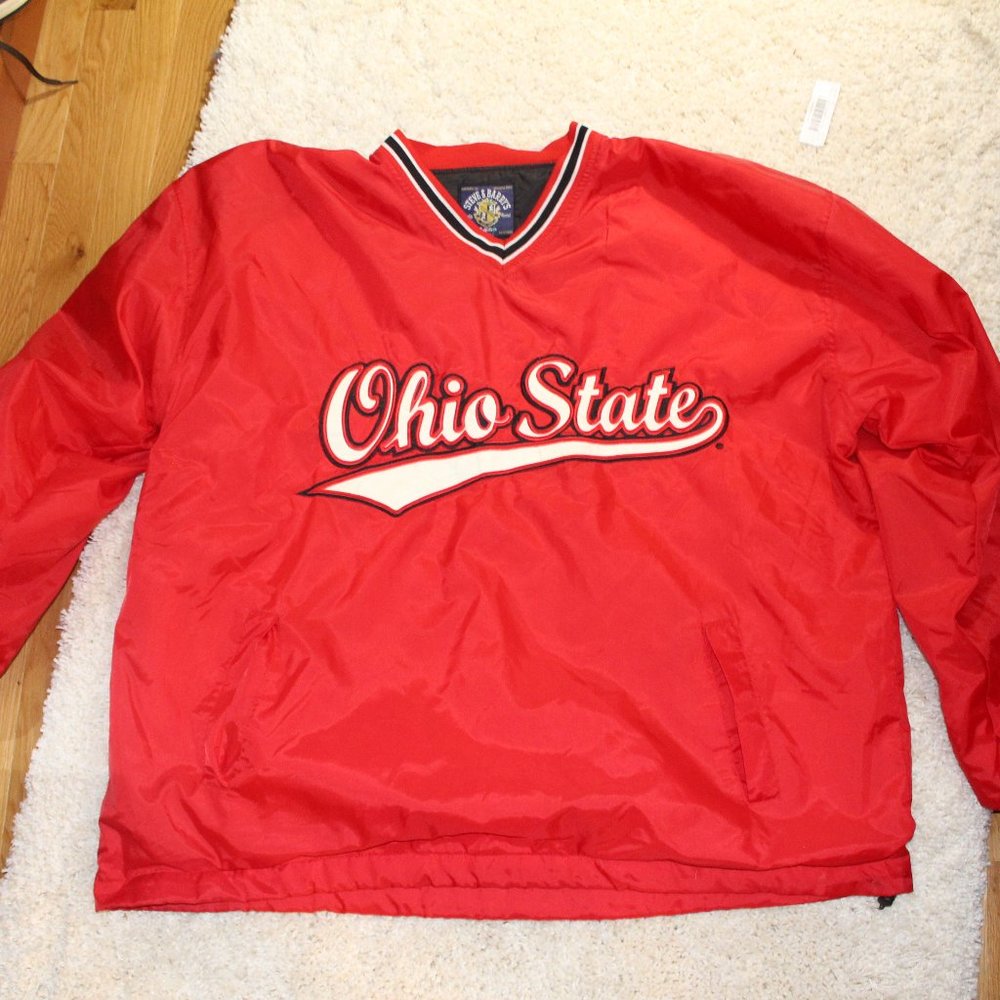 Vintage 90s Ohio State windbreaker